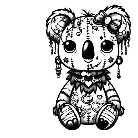 Stitched Koala #1836