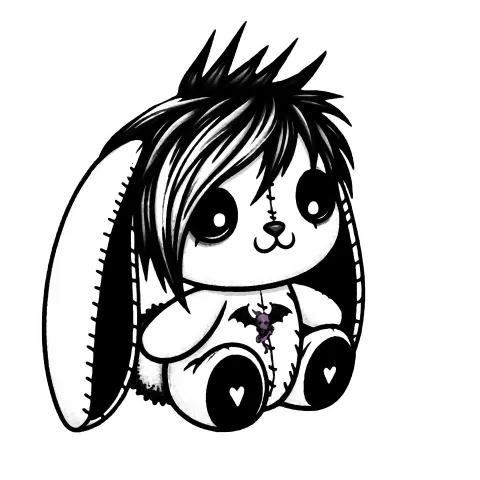 Emo Bunny #1046