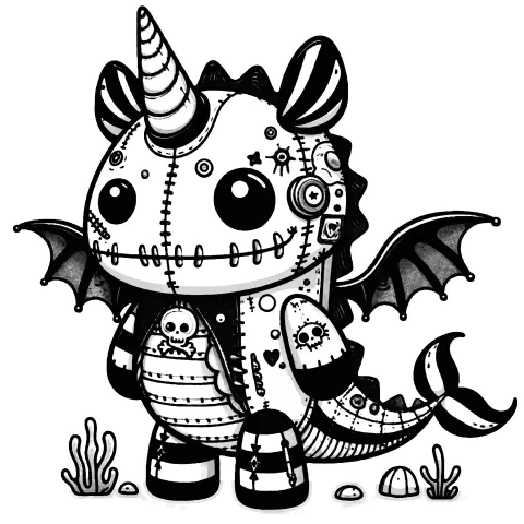 Beargoyle Sea Dragon #1418