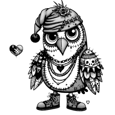 Beargoyle Owl #2124: "B.G. Hewt"