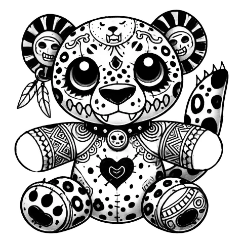 Jaguar Teddy Bear Brightkin