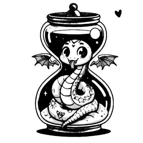 Snake in time