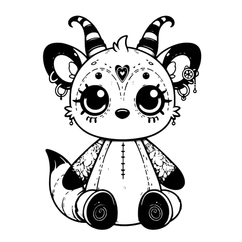 Whimsical Ibex #0420