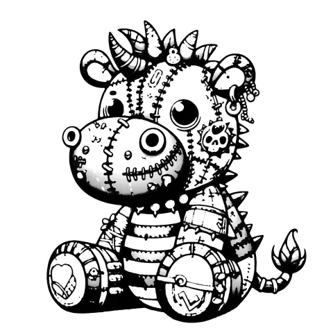 Beargoyle hippo #2122