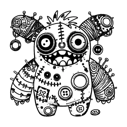 Button Gremlin is a Beargoyle creation