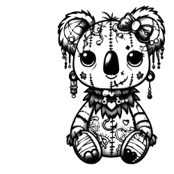 Stitched Koala #1836