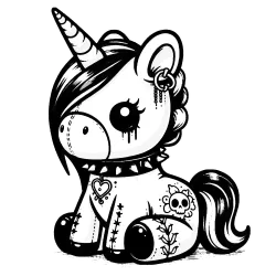 Tattooed Unicorn #1645