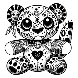 Jaguar Teddy Bear Brightkin