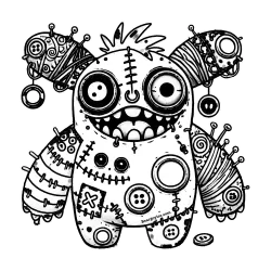 Button Gremlin is a Beargoyle creation