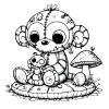Beargoyle Monkey #1557