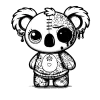 Tattooed Koala #0108