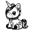Tattooed Unicorn #1645