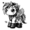 Beargoyle Pony #2133