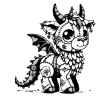 Patchwork Gargoyle Llama